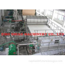 1092 - 3600mm Cultural Paper Machine , Fourdrinier Paper Ma